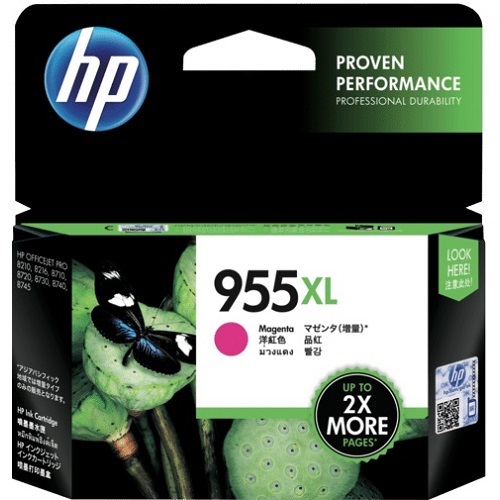 HP 955XL Magenta Original Ink Cartridge L0S66AA 618HP